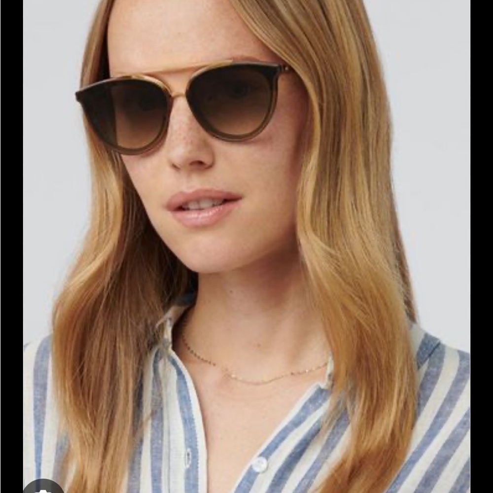 Krewe Clio Nylon Sunglasses in Fennel to Hazel